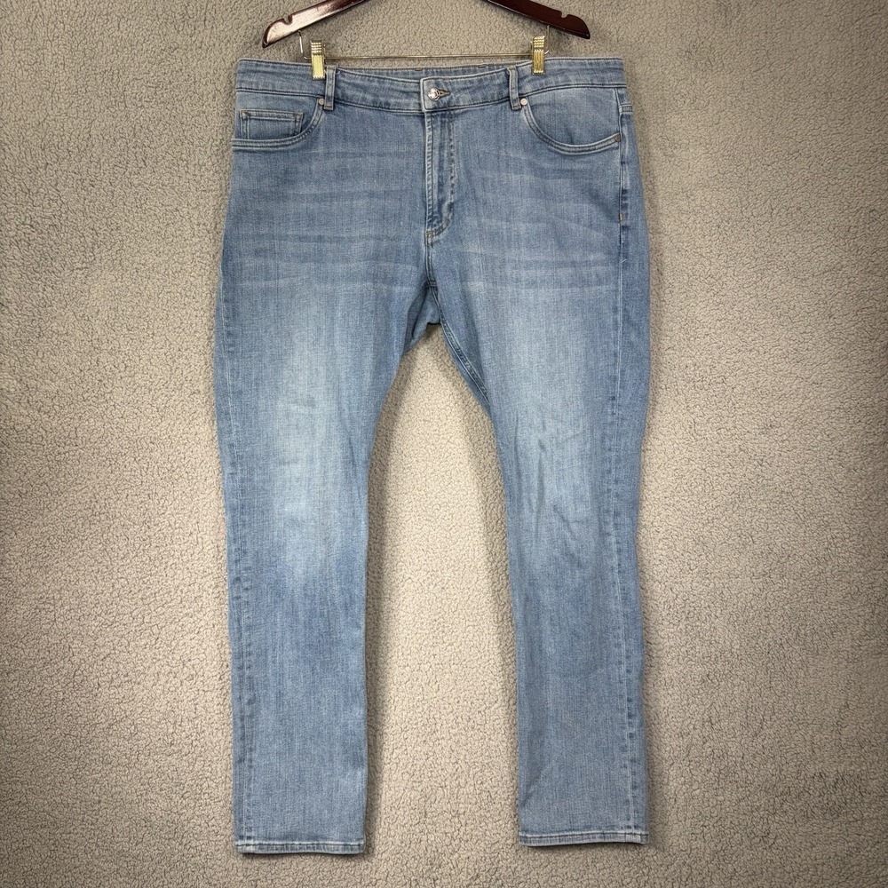 Peter Millar Jeans Mens 42x34 Blue Denim Five Pocket Crown Crafted